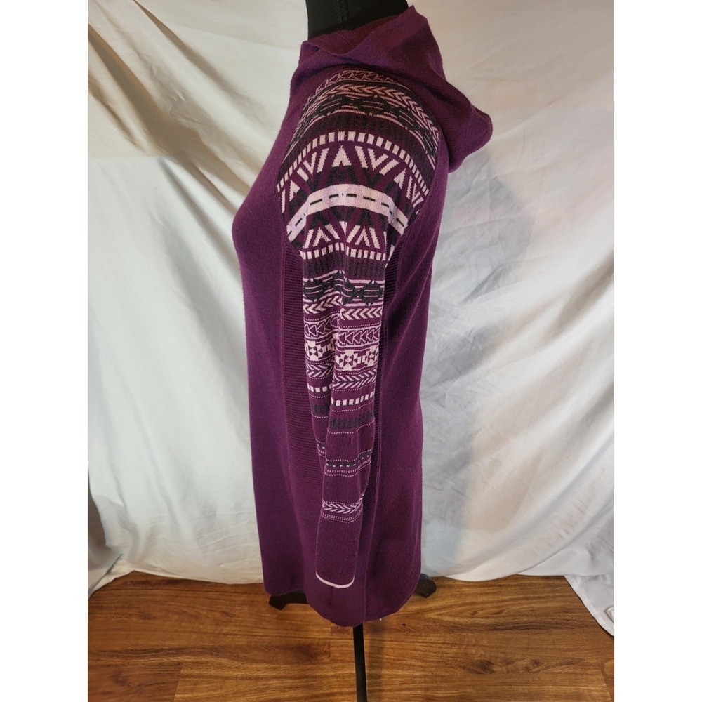 Krimson Klover Mover Maker Merino Wool Blend Dress Pocket Purple Size Small - Picture 4 of 7